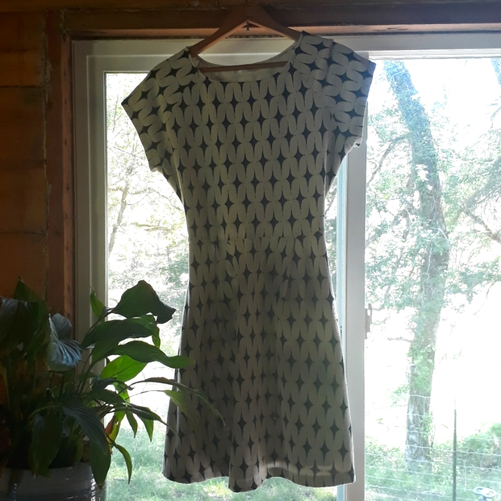 Renee C. Geometric dress